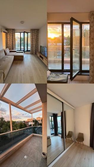 Apartament cu 2 camere nedecomandat, mobilat în Mihai Bravu