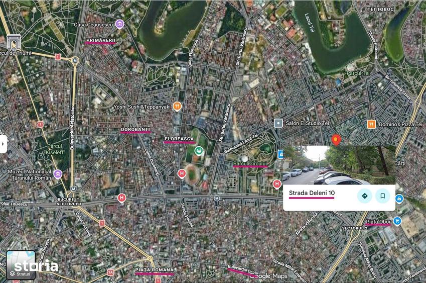 Apartament cu 3 camere decomandat în Tei