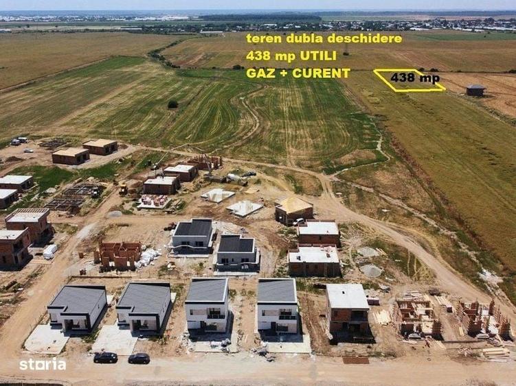 Teren INTRAVILAN cu gaz si curent - comuna Berceni - 2