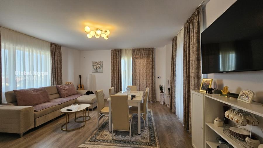 Apartament cu 3 camere decomandat, mobilat în Otopeni