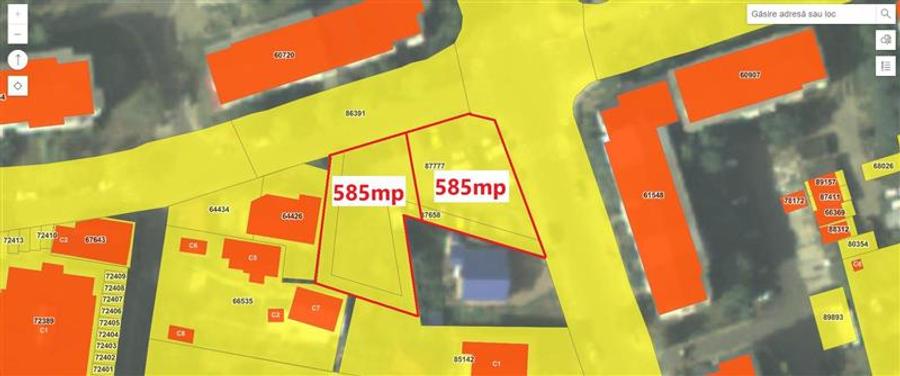 Teren Construcții intravilan de 585 mp, în Ștefan cel Mare