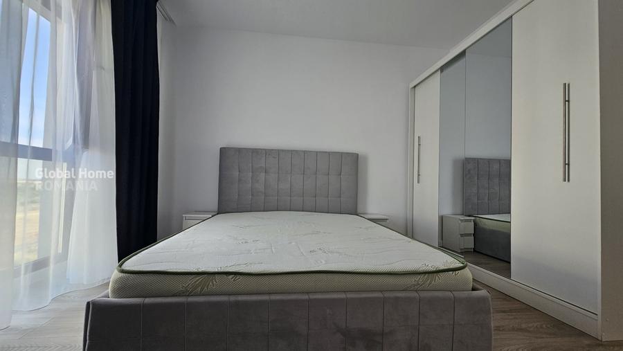 Apartament cu 3 camere semidecomandat, mobilat în Pipera