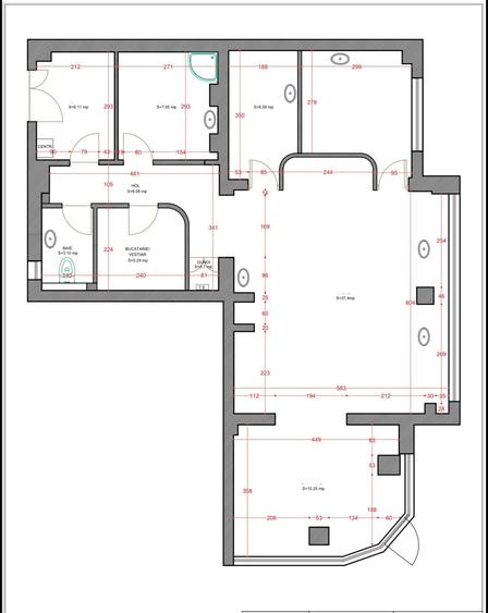 Spațiu comercial, de 97.400001525879 mp, în Herăstrău
