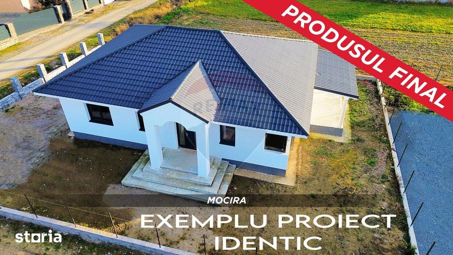 Casă cu 4 camere cu Teren 500 Mp în Recea