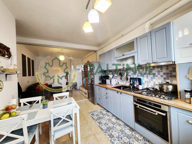 Apartament cu 3 camere decomandat, mobilat în Aeroport