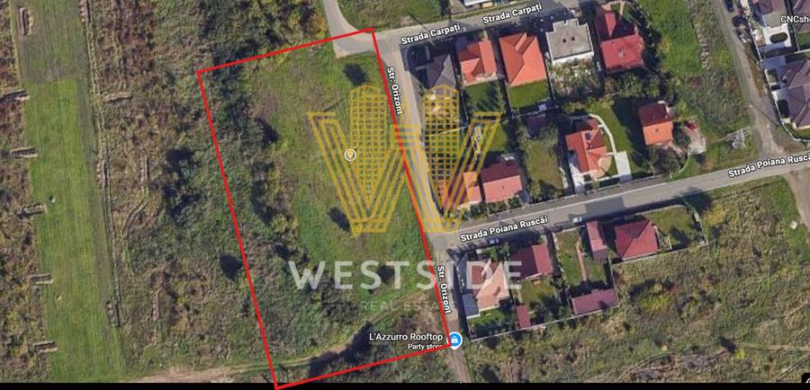 Teren Construcții extravilan de 6330 mp, în Lugojului