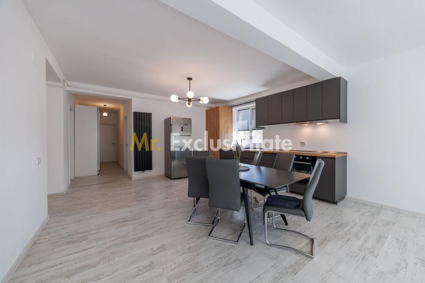 Apartament cu 3 camere decomandat, mobilat în Ștefăneștii Noi