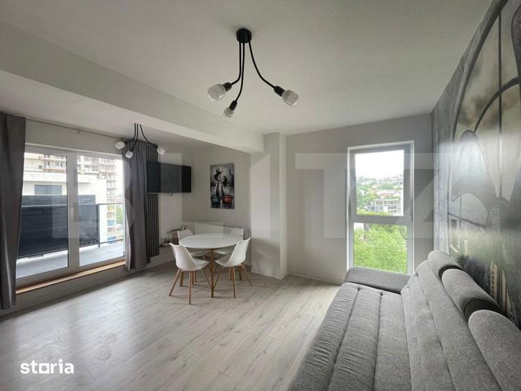 Apartament cu 2 camere, mobilat în Dâmbul Rotund — fotografia 1