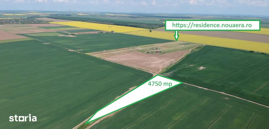 Teren de 4750 mp, în Vasilați