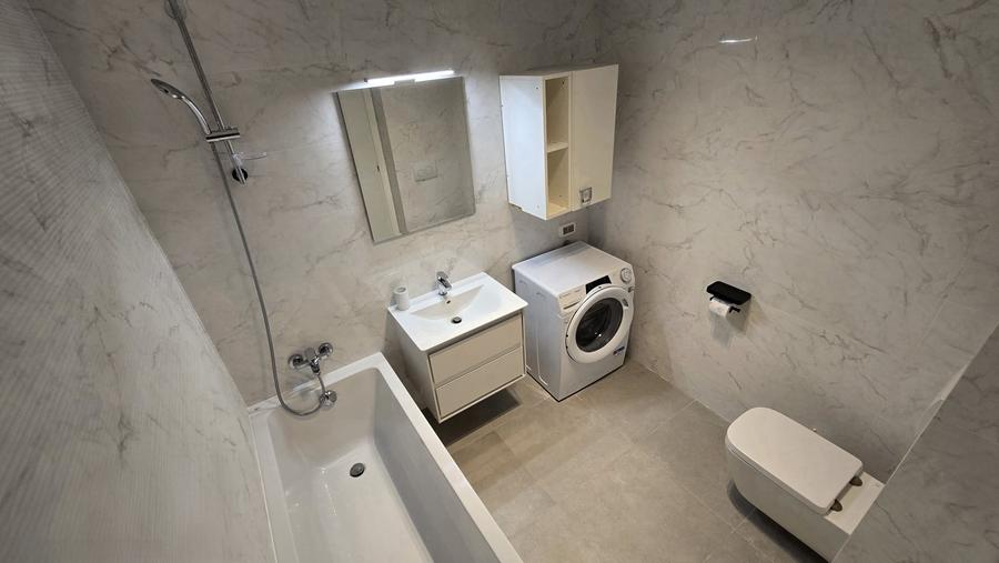 Apartament cu 2 camere semidecomandat, mobilat în Pipera