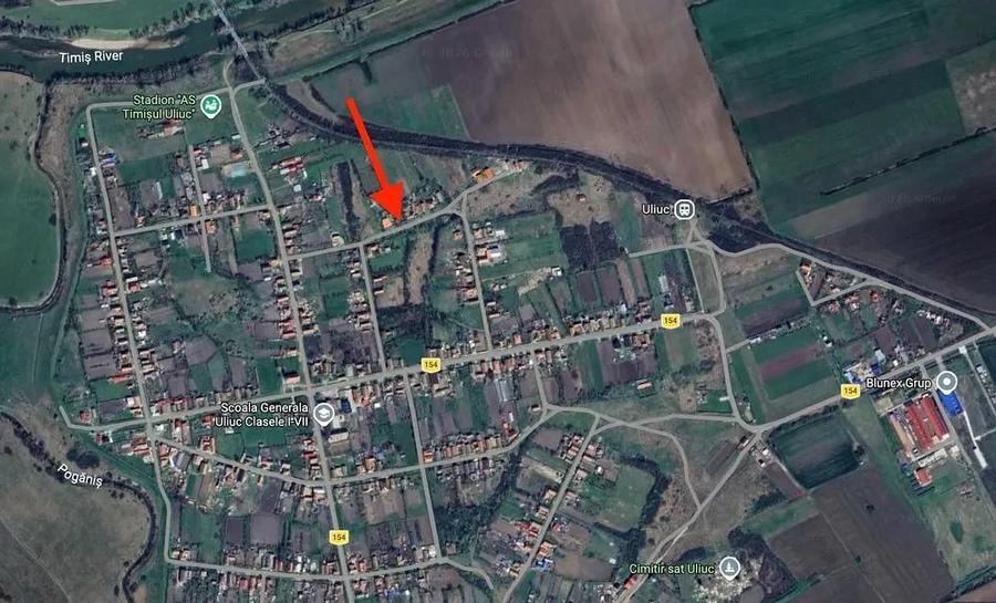 Teren de 2867 mp, în Uliuc