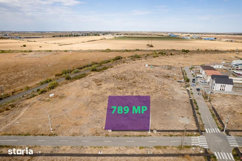 Teren de 789 mp, în Vladimirescu