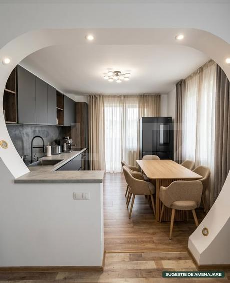 Apartament 2 camere, 61mp, parcare inclusă, balcon, Zona Florilor - 7