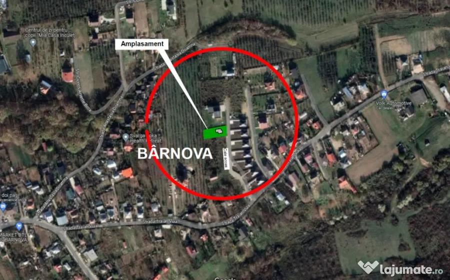 Casă cu 4 camere cu Teren 480 Mp în Bârnova