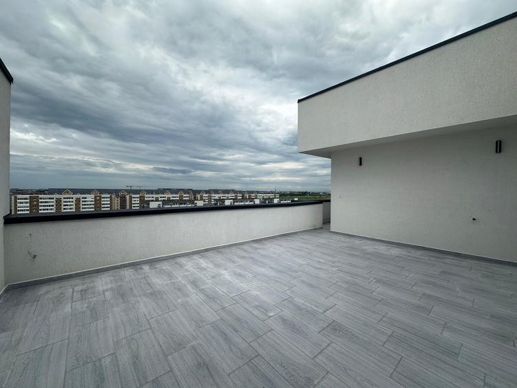Penthouse cu 3 camere decomandat în Popești-Leordeni