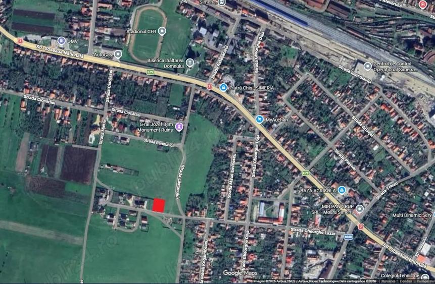 Teren de 638 mp, în Nord