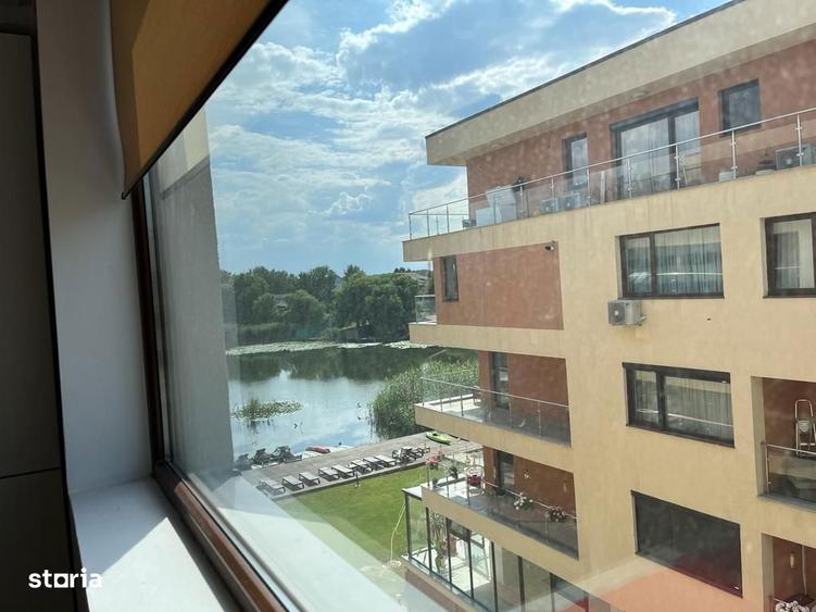 2 camere, spatios cu vedere lac, in complex rezidential pe malul lacul - 13