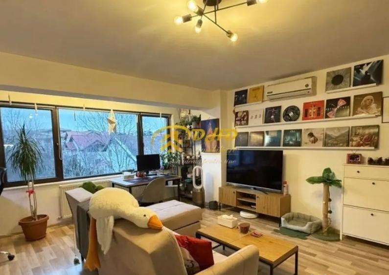 Apartament cu 2 camere semidecomandat, mobilat în Cug