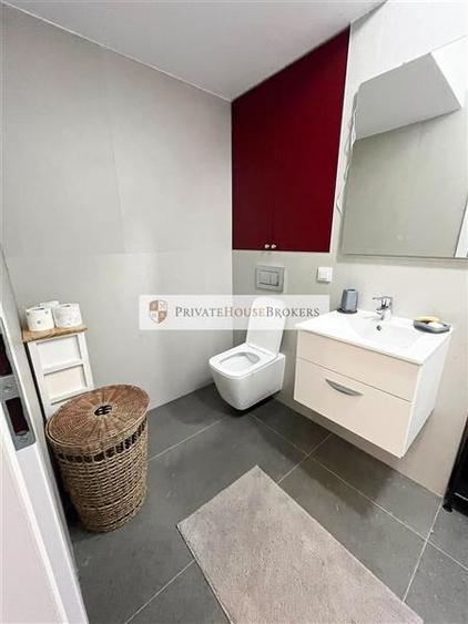 Apartament cu 2 camere semidecomandat, mobilat în Pipera
