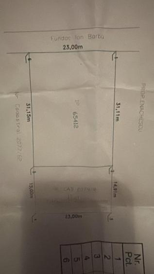 Teren Construcții intravilan de 1000 mp, în Bucium