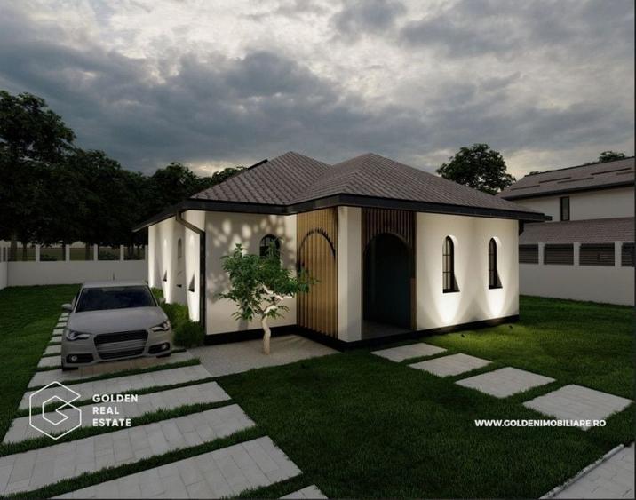 Casă individuală cu 3 camere cu Teren 400 Mp în 6 Vânători