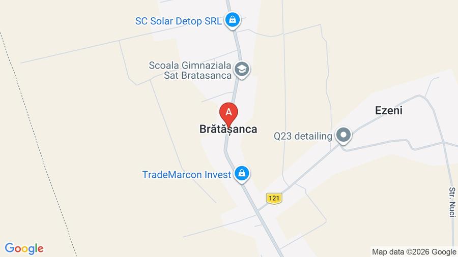 Casă individuală cu 4 camere cu Teren 2500 Mp în Brătășanca
