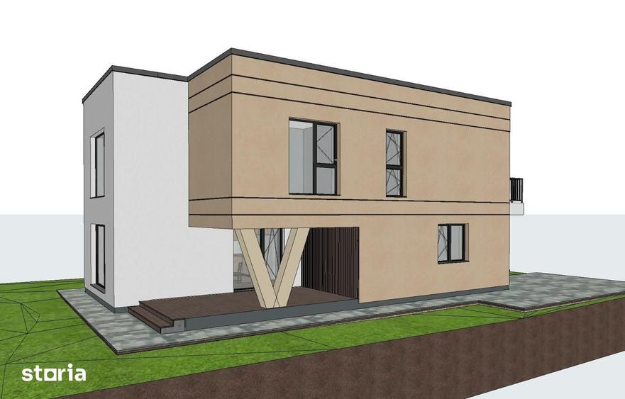 Casa individuala P+E, teren 475mp, Stupini - 1
