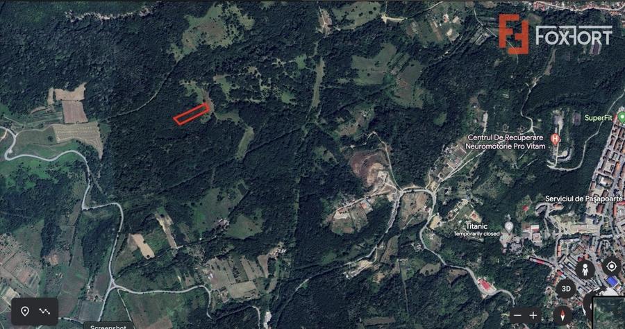 Teren Construcții extravilan de 5755 mp, în Central