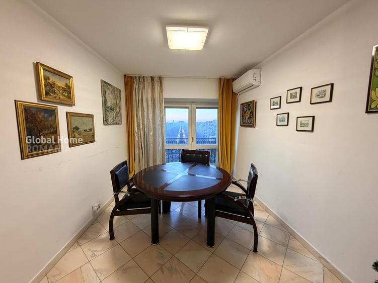 Apartament cu 6 camere semidecomandat, mobilat în Unirii