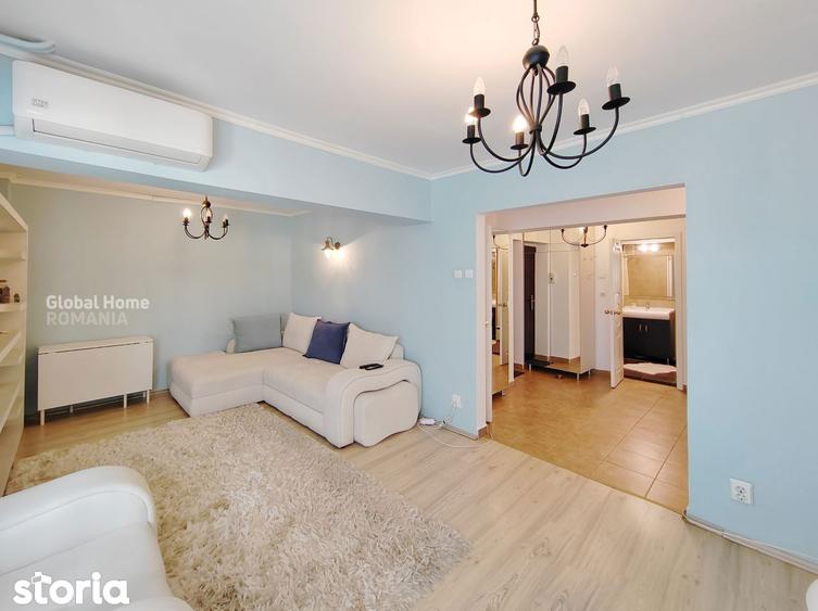 Apartament cu 3 camere, mobilat în Romană