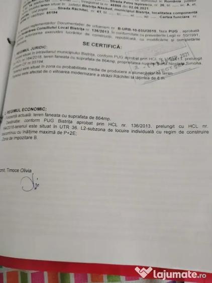 Teren de 8.6 mp, în Central