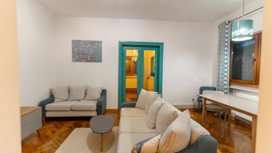 Apartament cu 2 camere semidecomandat, mobilat în Foișorul de Foc