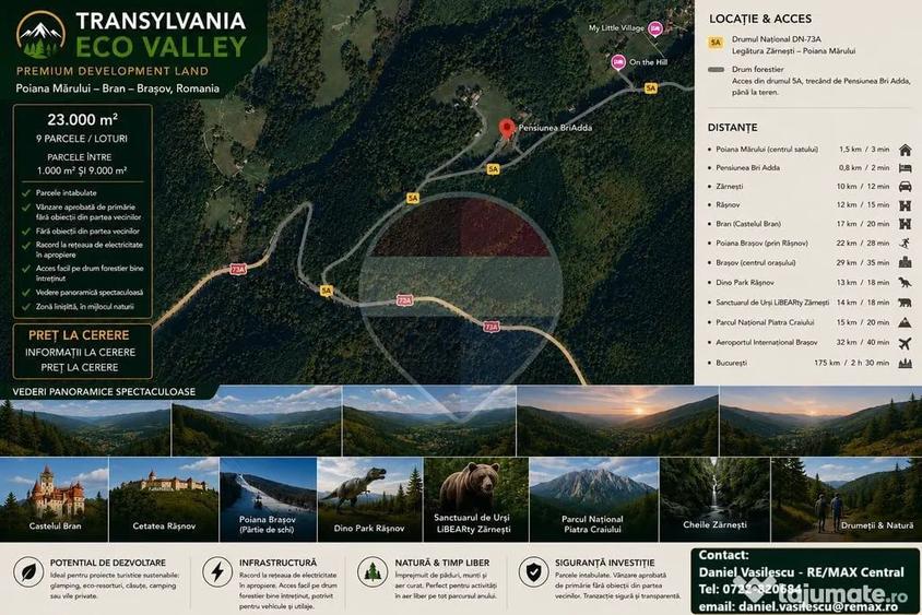 Teren extravilan Poiana Marului 1092mp, inconjurat de padure - 8