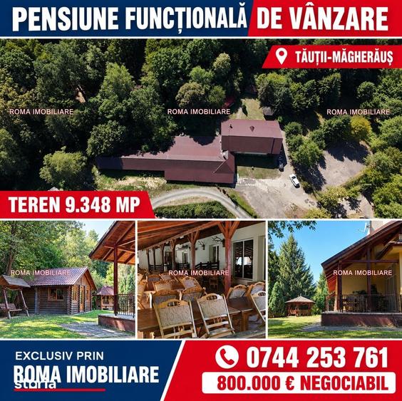 Casă cu Teren 9348 Mp în Tăuții-Măgherăuș