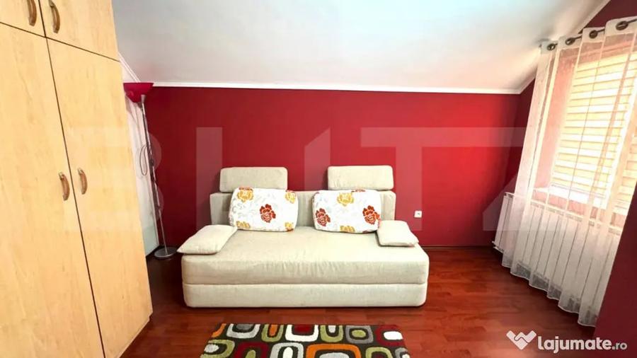 Casă cu 2 camere cu Teren 550 Mp în Central