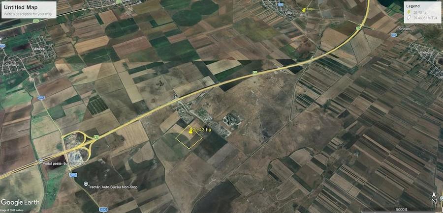 Teren de 200000 mp, în Ulmeni