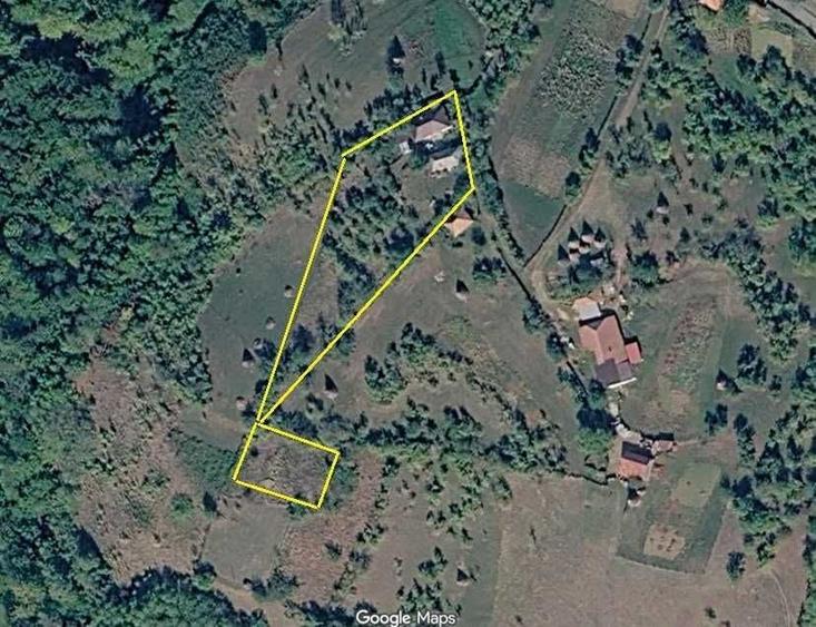Casă cu 2 camere cu Teren 2900 Mp în Ludu