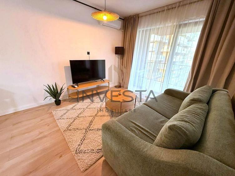 Apartament cu 2 camere semidecomandat, mobilat în Zorilor