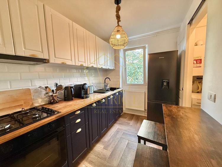 Apartament cu 2 camere semidecomandat, mobilat în Tipografilor