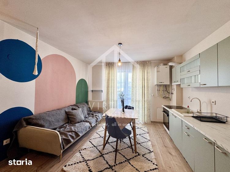 Apartament cu 2 camere, mobilat în Șelimbăr