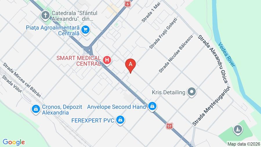 Apartament cu 3 camere decomandat, mobilat în Central