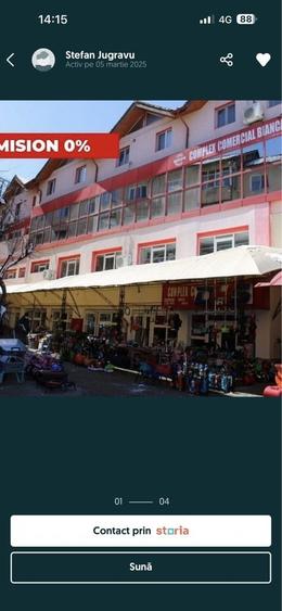 Spațiu comercial, de 160 mp, în Romanești
