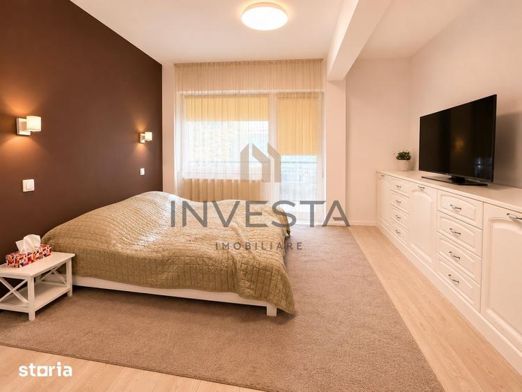 Apartament cu 4 camere semidecomandat, mobilat în Bună Ziua