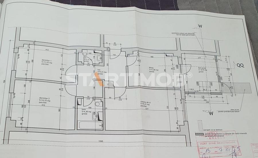 Apartament cu 4 camere decomandat în Griviței