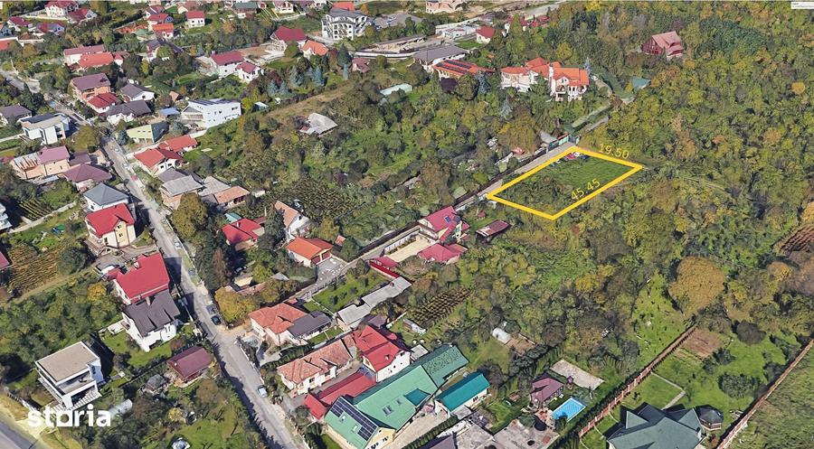 Teren de 871 mp, în Valea Borcutului