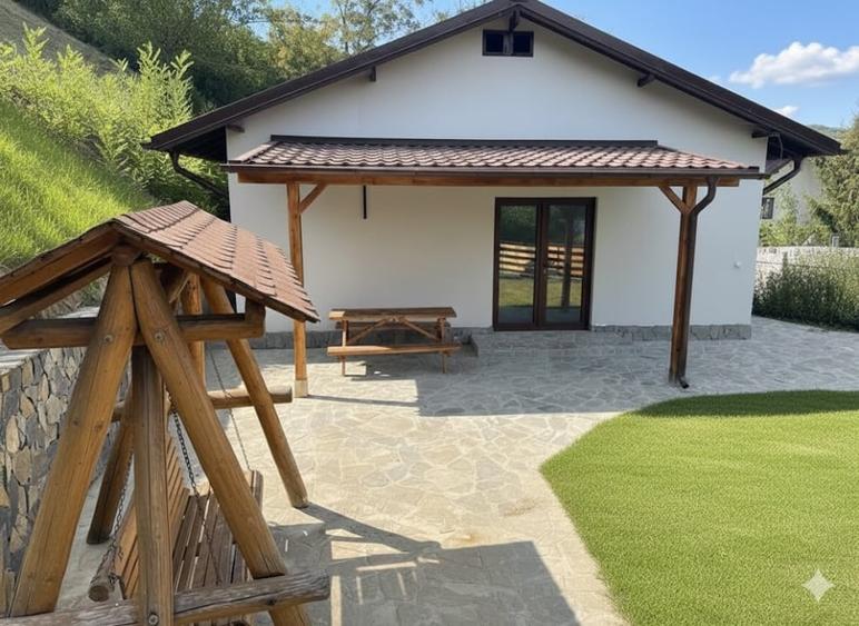 Casă individuală cu 3 camere cu Canalizare în Vălenii de Munte