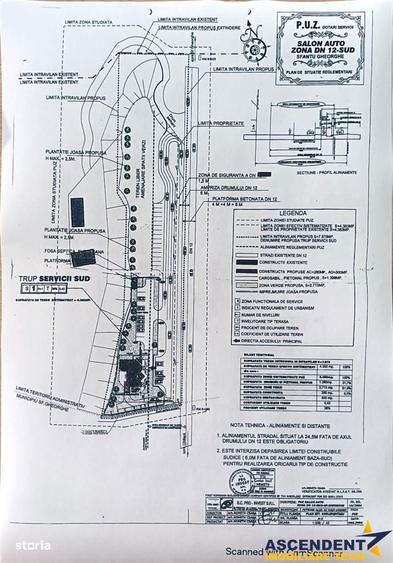Teren de 4383 mp, în Central