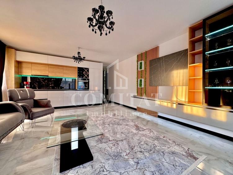 Apartament cu 3 camere decomandat, mobilat în Dâmbul Rotund