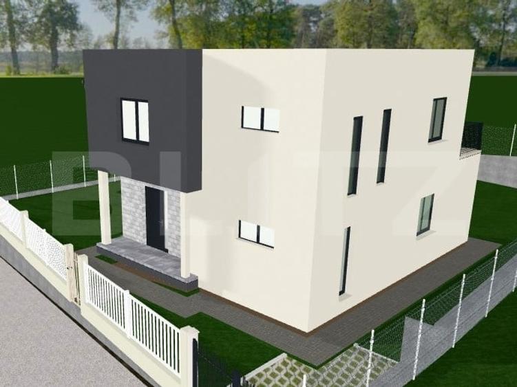Casă individuală cu 4 camere cu Teren 600 Mp în Baciu