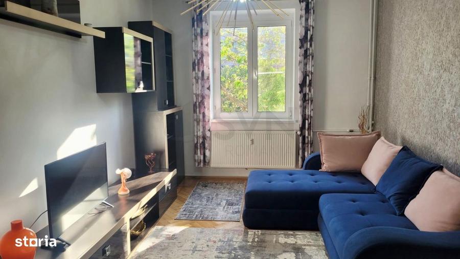 Apartament cu 2 camere, mobilat în Bucureștii Noi